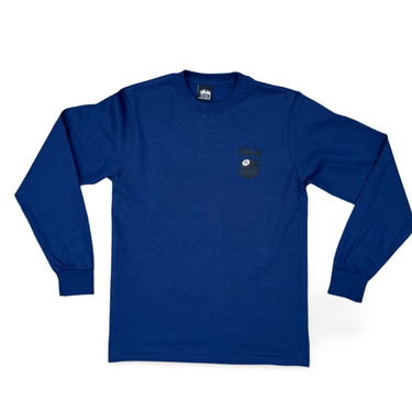 8 Ball T-shirt L/S - Navy
