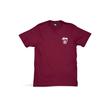 Stock Link T-shirt - Burgundy