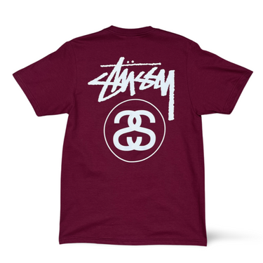 Stock Link T-shirt - Burgundy