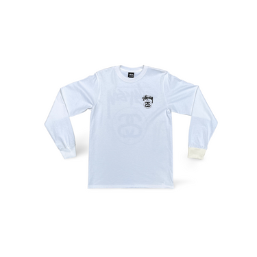 Stock Link T-shirt L/S - White