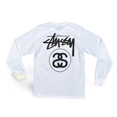 Stock Link T-shirt L/S - White