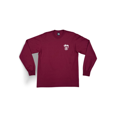 Stock Link T-shirt L/S - Burgundy