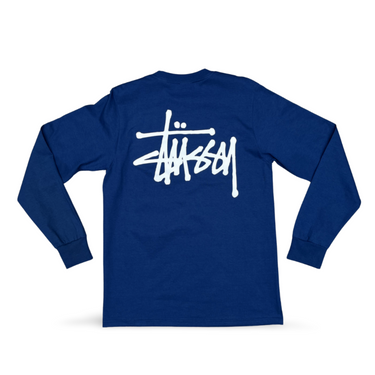 Basic Logo T-shirt L/S - Navy