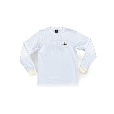 Basic Logo T-shirt L/S - White