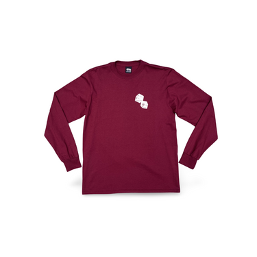 Shakers T-shirt L/S - Burgundy