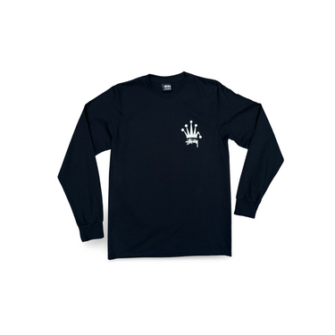 Regal Crown T-shirt L/S - Black