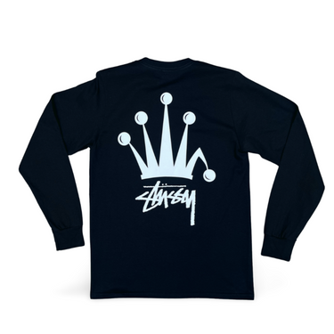 Regal Crown T-shirt L/S - Black