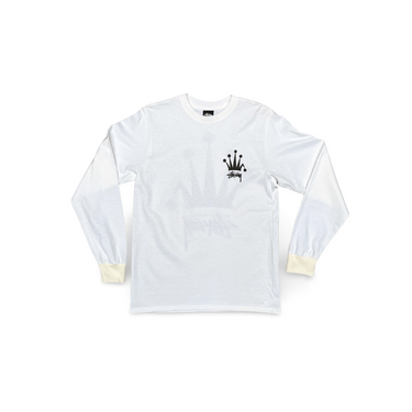 Regal Crown T-shirt L/S - White