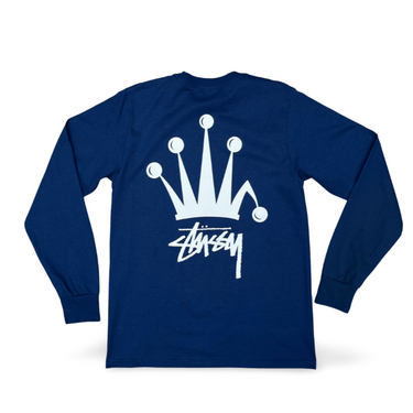 Regal Crown T-shirt L/S - Navy