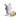 Seated Kai Kai Plush Toy - White