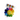 Mini Plush Flowers Emoji - Multi