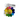 Mini Plush Flowers Emoji - Multi