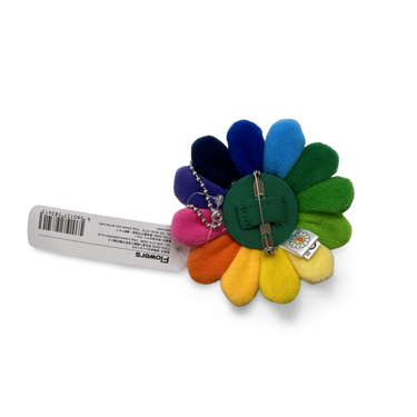 Flower Pin - Black Multi