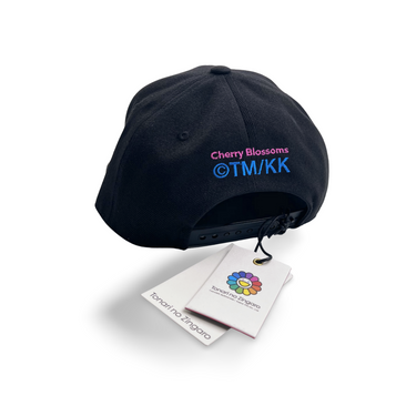 Murakami Cherry Blossoms Hat - Black