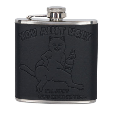 You Ain't Ugly Flask - Black