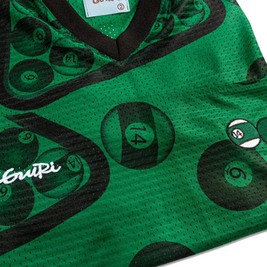 Billar Jersey - Verde/Negro