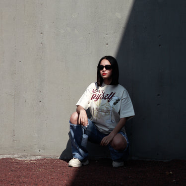 Me VS Myself Tee - White