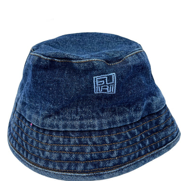 Denim Bucket Hat - Blue