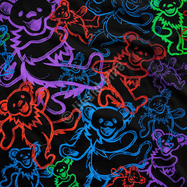 Rainbow Bears T-shirt - Black