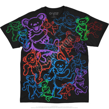 Rainbow Bears T-shirt - Black