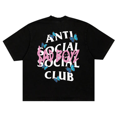 x Sadboyz Sad And Antisocial T-shirt - Black