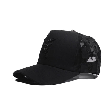 (Preventa) LA Crystals Monogram - Black Snapback