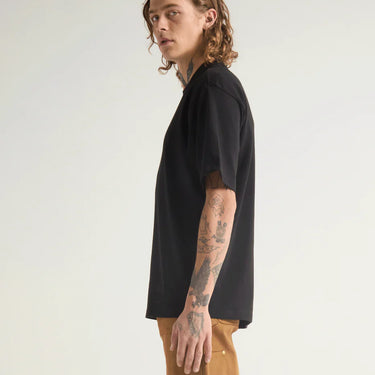 9.0oz Garment Dye Designer T-shirt - Black