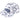 Floral Jacquard Camp Cap - White