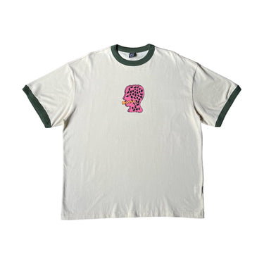 Braindead Ringer T-shirt - Cream (ReFresh)