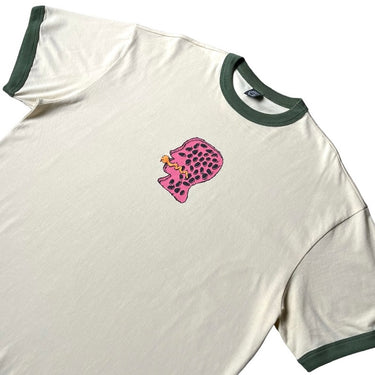 Braindead Ringer T-shirt - Cream (ReFresh)