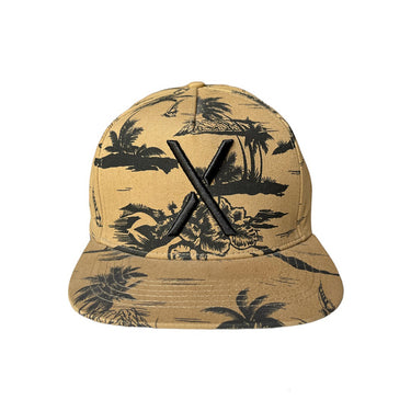 10Deep Floral Snapback - Khaki (ReFresh)