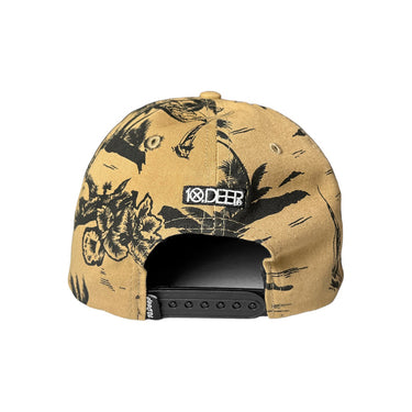 10Deep Floral Snapback - Khaki (ReFresh)