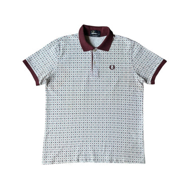 Fred Perry Polo Shirt - White "Made In England" (ReFresh)