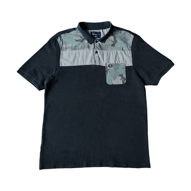 Fred Perry Polo Shirt - Black/Camo (ReFresh)